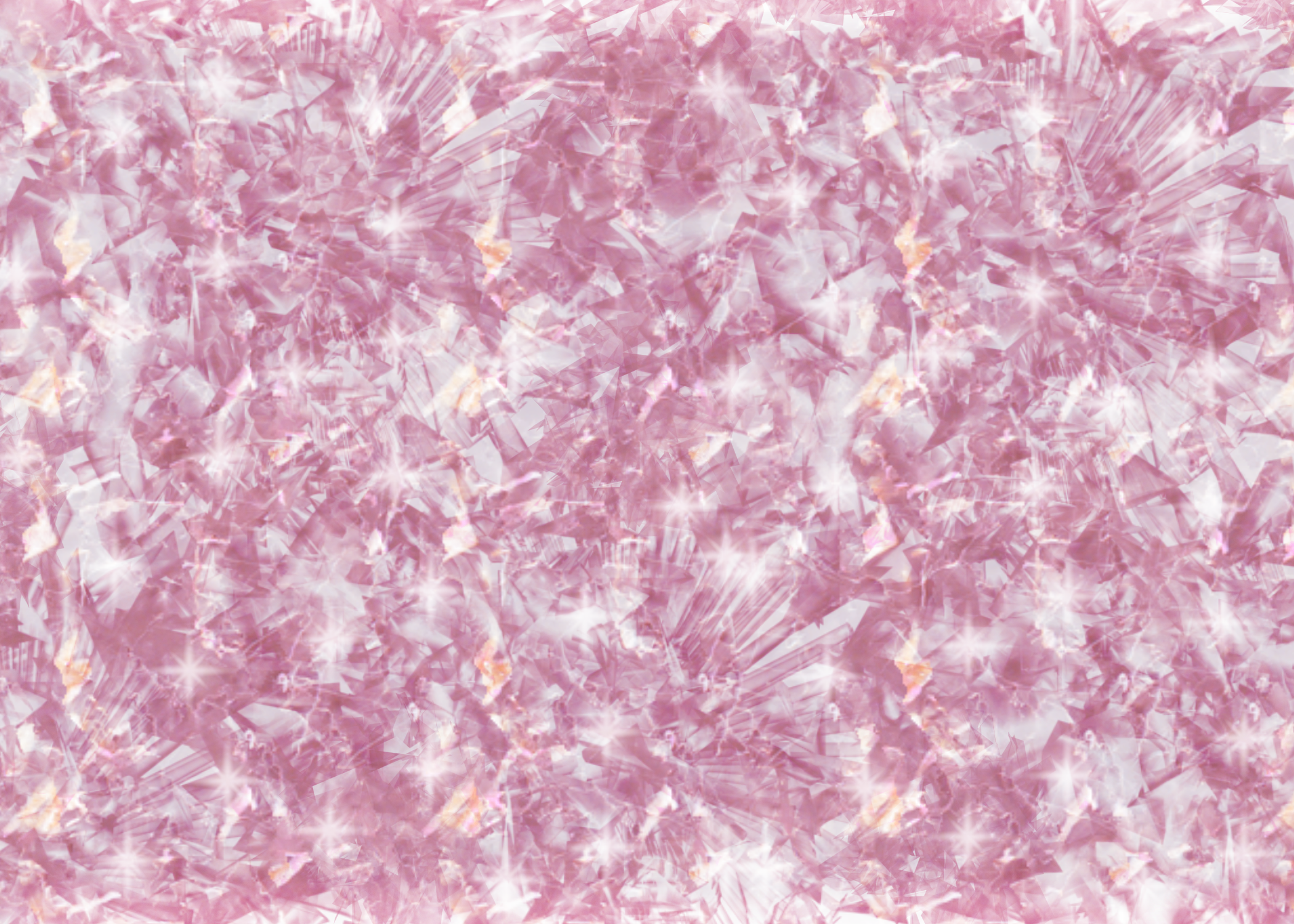 Pretty pink crystals
