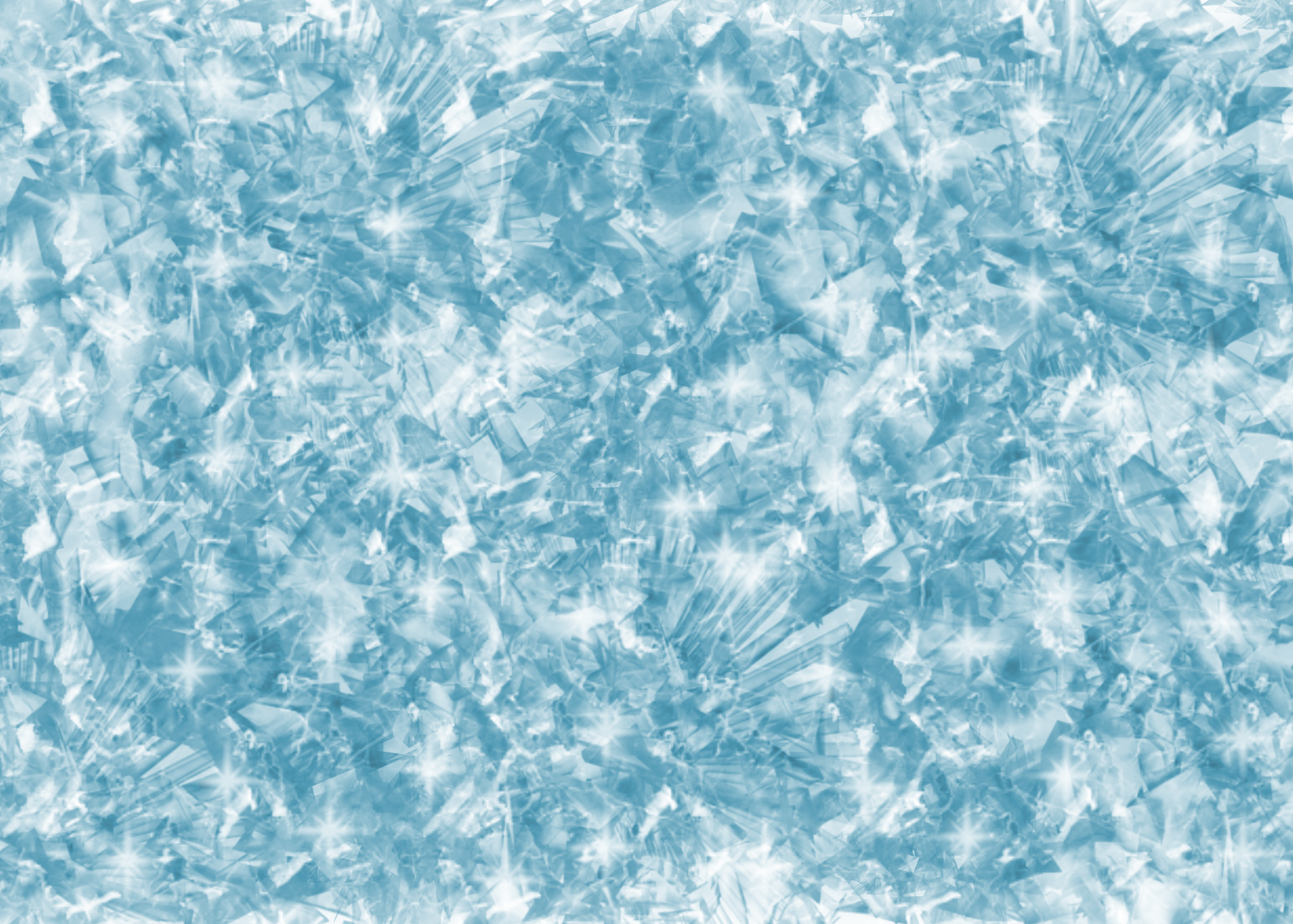 Pretty blue crystals
